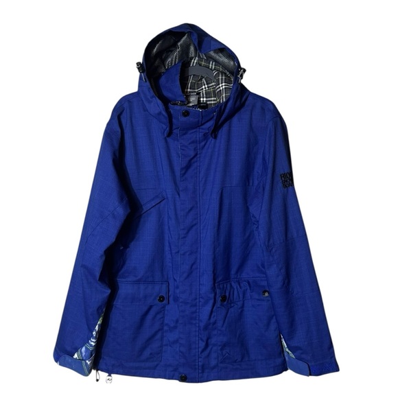 Ride Snow Boards Mens Coat Jacket Small Waterproof Breathable Full Zip Hooded - Picture 1 of 9